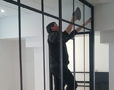 Installation, pose de verrière