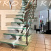 Marches d'escalier intérieur sur-mesure en verre à Fareins (01)