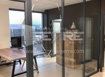Cloisons de bureaux vitrées proche de Villefranche-sur-Saône  (69)