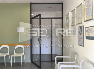 Verrière intérieure sur-mesure en Acier à Fontaine-Saint-Martin (69)