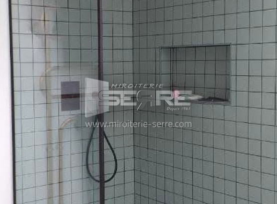 Paroi de douche sur mesure proche de la Clusaz(74)