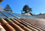 Remplacement de vitrages sur-mesure pour verrière de toiture à Belleville-en-Beaujolais (69)