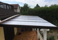 Remplacement de plaques polycarbonates alvéolaires à VAUX EN VELIN