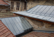 Remplacement des vitrages sur une verrière de toiture à Beaujeu proche de Belleville-en-Beaujolais (69)