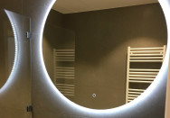 Miroir rond lumineux led à Lyon (69)